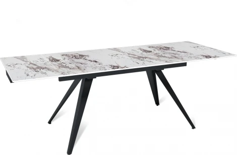 Стол раскладной Asti (140+40+40), керамика глянцевая Patagoniya Top Concept арт.22761