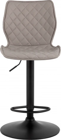 Стул барный Dome экокожа серый 2 шт Stool Group арт.УТ000039936