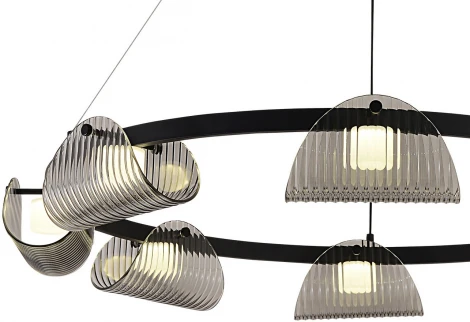 Подвесной светильник светодиодный Kink Light Каспи 08447-8A,19(16) (220V, на тросе)