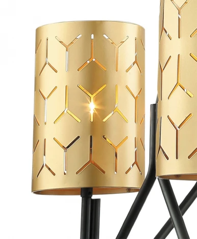 Подвесной светильник Lumien Hall Нерей 4001/4P-BK-GD