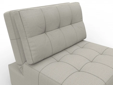 Кресло-кровать Лига-107 (80) (ЛДСП,Брус,Фанера,Рогожка/Бежевый) Лига Диванов 134890