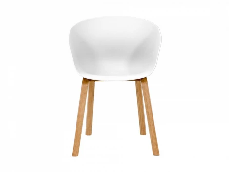 Стул пластиковый Paul ОГОГО 622566 (белый)