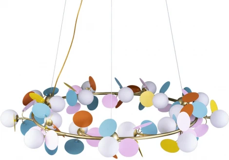 Подвесная люстра Loft IT Matisse 10008/1300 mult (220V, на тросе, шарики)