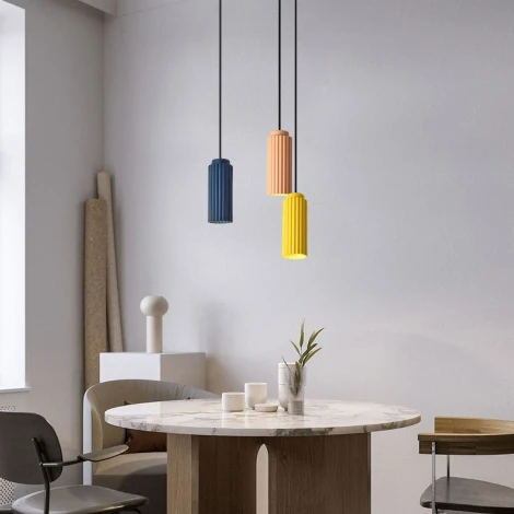 Подвесной светильник Jib Yellow ImperiumLoft Jib01 (189768-23) (220V, на проводе, круглые)