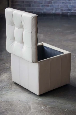 Банкетка Dreambag Модерна Светло-Бежевая ЭкоКожа 396854