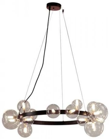 Подвесной светильник AM Group AM384 SP15 (220V, на тросе, шар, молекулы)