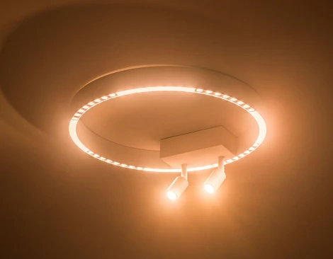 Потолочный светильник круглый светодиодный COMFORT FL5805 Ambrella (220V, круглые)