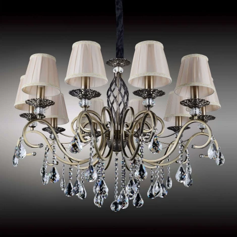 Подвесная люстра Omnilux Mezzano OML-79113-10 (220V, на цепи)