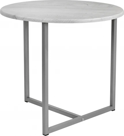 Стол журнальный BeautyStyle 27 дуб дымчатый/металлик Mebelik арт.009006