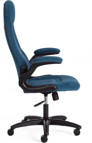 Компьютерное кресло игровое Tetchair BAZUKA (Флок/Синий)