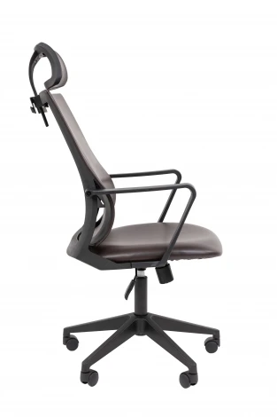 Офисное кресло Chairman 545 Россия экокожа коричневый