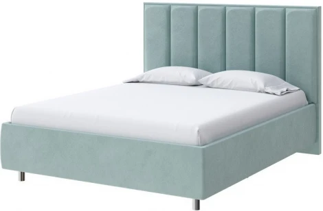 PROxSON Кровать Routa без основания (Ткань: Велюр Monopoly Мятный лёд (670)) 120x200