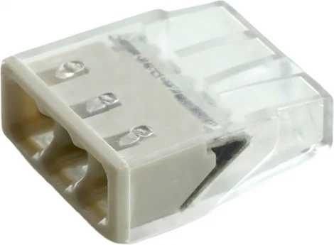 Клемма пружинная 3-х проводная Stekker 32389