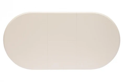 Стол раскладной Eva (EV-T4EX) ivory white (слоновая кость 2-5) (дерево гевея/мдф)