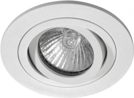 Встраиваемый точечный светильник AM Group AM12 AM121 WH (220V, круглые)