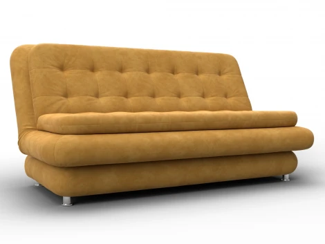 Диван-книжка Лига-123 (Металл,ЛДСП,Брус,Доска,Велюр/Желтый) Лига Диванов 137627