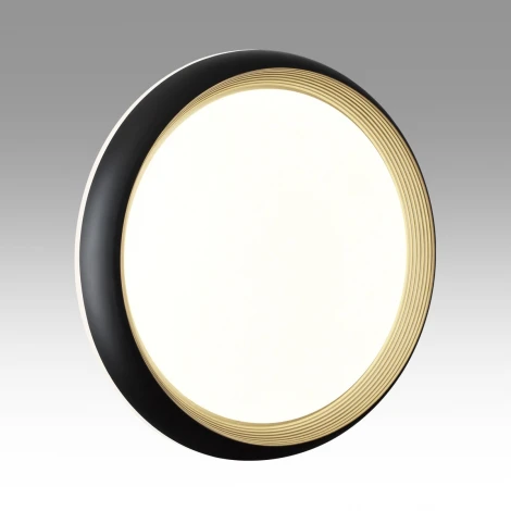 Настенно-потолочный светильник Sonex Tofiq Black 7651/ELN пластик/черн./золот. LED 76Вт 3000/4000/6000К