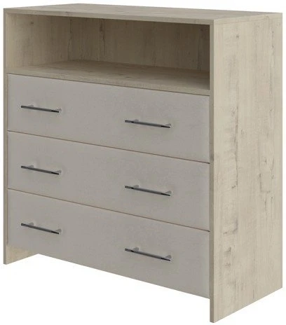 PROxSON Комод Свен (ЛДСП Бунратти+ткань Бунратти/Ultra Песочный) 90x40