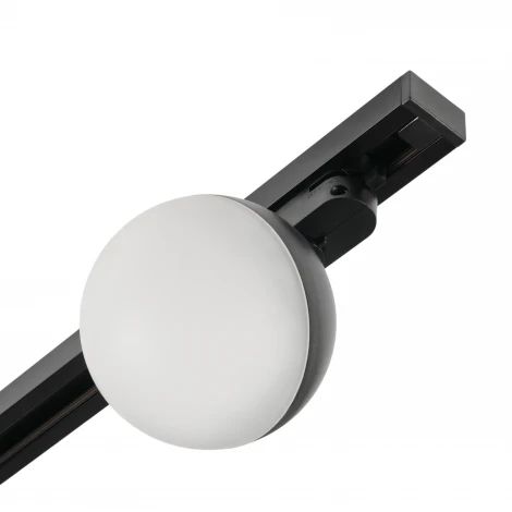Трековый светодиодный светильник однофазный MyFar Ball MT0125-GX53-B (220V, шар)