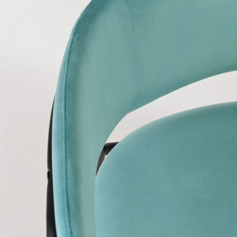 Стул Napoli латте с черными ножками