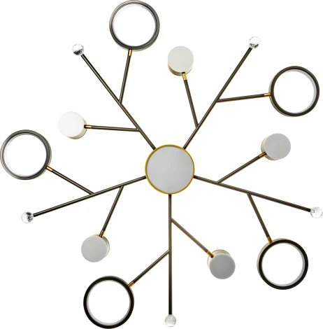 Потолочная люстра на штанге светодиодная Ritter Notte 51596 2