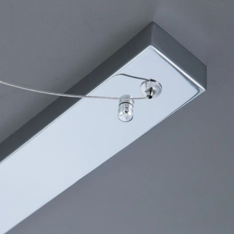 Подвесной линейный светильник светодиодный с диммером IP42 Citilux Фауст CL721P36N (220V, на тросе)