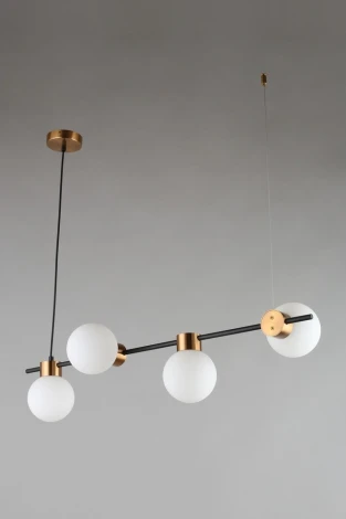 Подвесной светильник Omnilux Nembro OML-59503-04 (220V, на тросе, шарики)