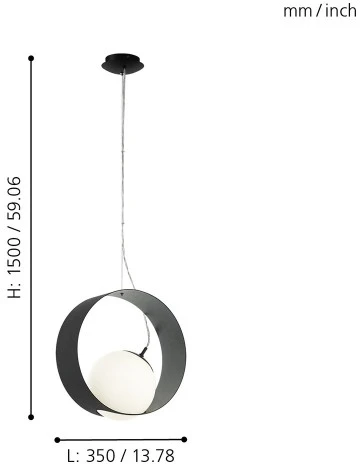 Подвесной светильник Eglo Camargo 98192