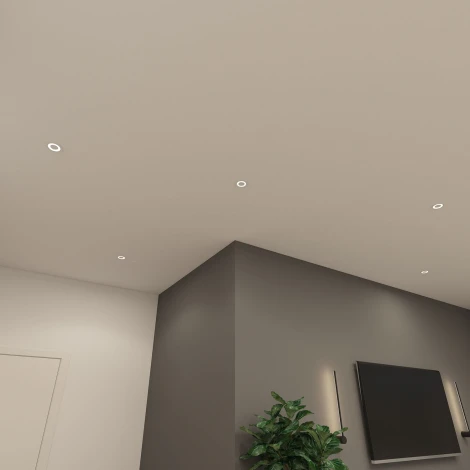 Точечный встраиваемый светильник DK2700-WH (LED, 220V)