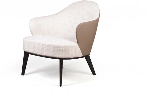 Лаунж Кресло Top Concept Leslie рогожка комби бежевый