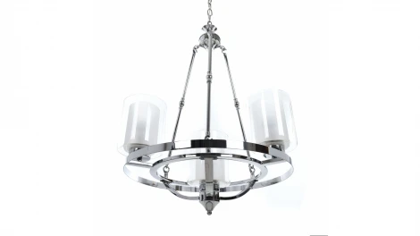 Подвесной светильник Lumina Deco Santini LDP 1220-4 CHR+WT