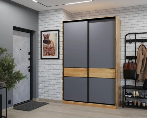 Шкаф МАМА SLIM (ЛДСП/Дуб вотан) 101733