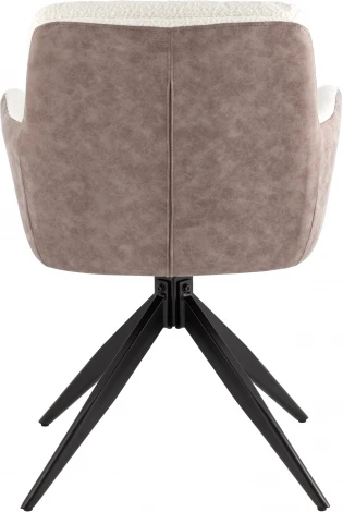 Стул обеденный Stool Group Waldo молочный c бежевой экокожей УТ000037122