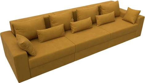 Диван прямой Майами Long Лига Диванов (Велюр) арт.126744