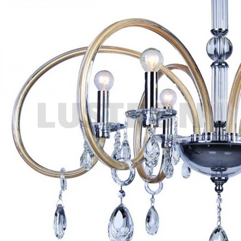 Потолочная люстра IDLamp 496 496/6-Dorato