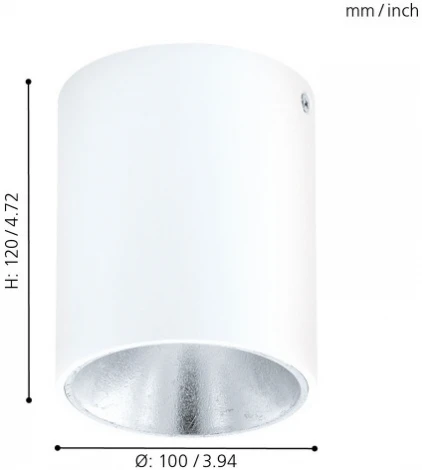 Потолочный светильник круглый Eglo Polasso 94504 (LED, 220V)