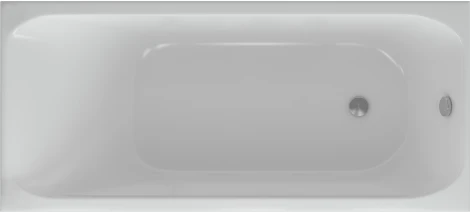 Акриловая ванна Акватек Альфа 140 см