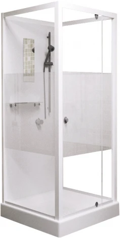 Душевая кабина RGW Andaman OLB-207 70 см, профиль белый