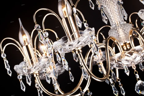 Подвесная люстра Arte Lamp Sparkles A3054LM-8GO
