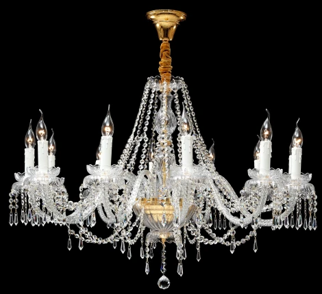 Подвесная люстра Maytoni Monogram 4 DIA910-PL-12-G