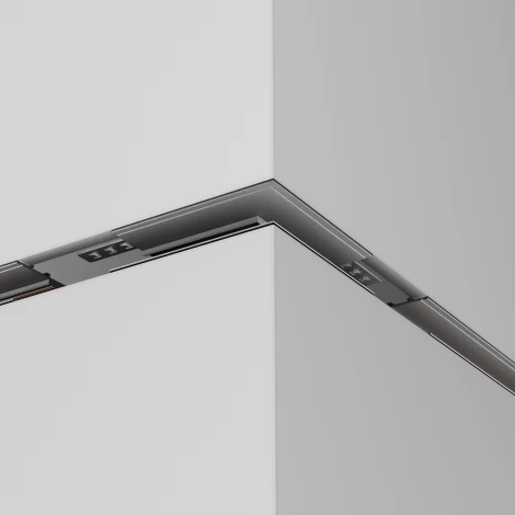 Коннектор внешний Exility встраиваемый черный (магнитный) Maytoni Technical TRA34CO-42B