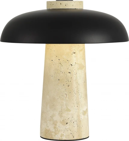 Настольная лампа ST Luce Earthy SL1194.424.01 черный/черный LED 1*9W 3000K EARTHY (220V, гриб)