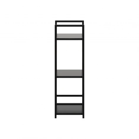 Стеллаж Leset Стилвуд 13 узкий, 3 полки 4687207095730 Металл, Черный