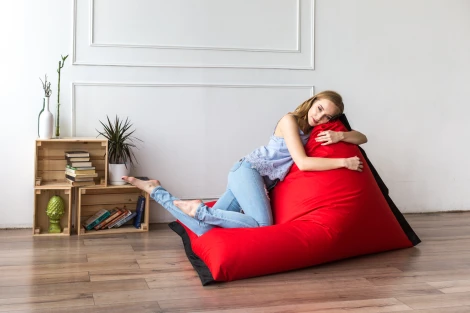 Кресло Dreambag Пирамида Красно-Черная (Классический) 3516801