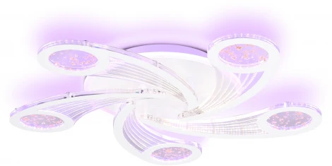 Потолочная люстра Ambrella ACRYLICA FA4476 (LED, 220V, пульт управления)