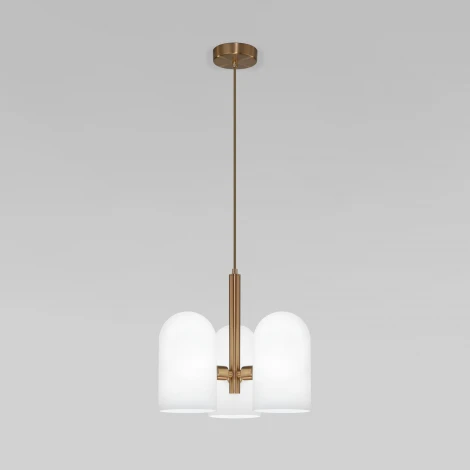 Подвесная люстра Eurosvet Bambola 50357/3 латунь (220V, на проводе)