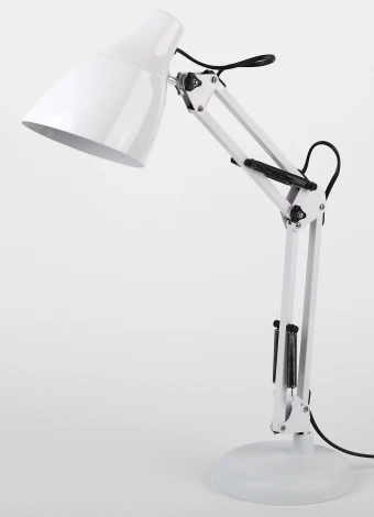 Офисная настольная лампа ЭРА N-123-Е27-40W-W (220V, выключатель)