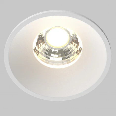 Встраиваемый светильник Maytoni Round DL058-7W3K-W (LED, 220V, круглые)