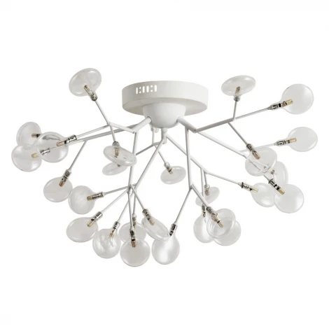 Потолочная люстра Arte Lamp Candy A7274PL-27WH (220V, лепестки)