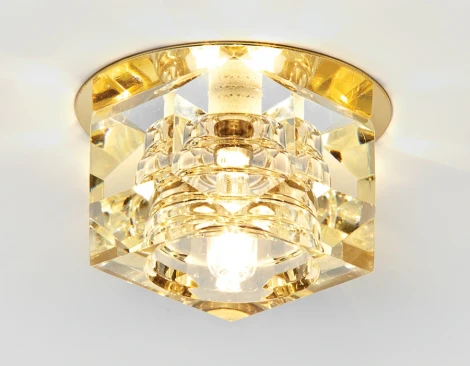 Встраиваемый точечный светильник Ambrella 8048/605 D605 CL/G